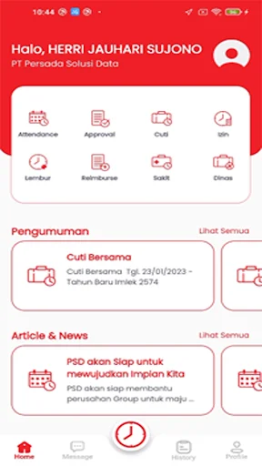 Download Persada HRIS Terbaru – Aplikasi Manajemen HR Praktis - Screenshot 8