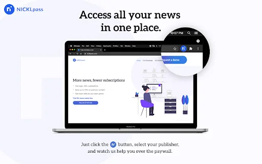 Download NICKLpass Terbaru – Akses Berita Premium Lebih Hemat - Screenshot 1