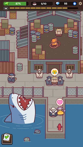 Download Cat Mafia : Idle Tycoon Games Terbaru – Game Simulasi Kucing - Screenshot 4